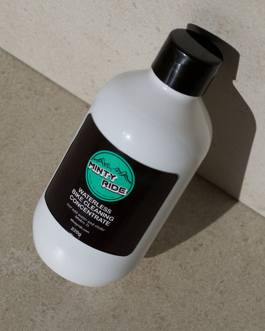 Minty Ride Waterless Bike Concentrate 200ml (makes 1L of Minty Ride Bike Wash)